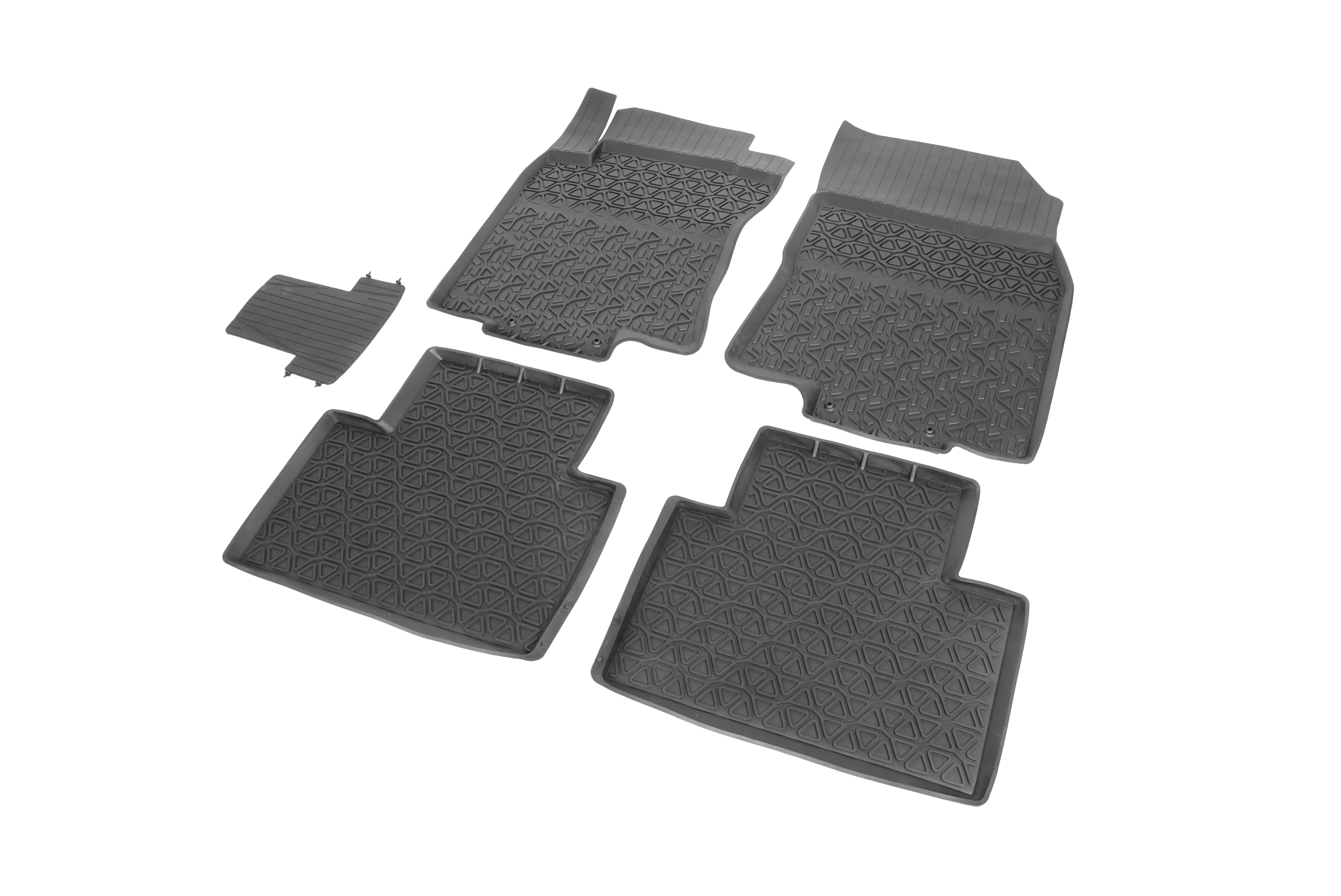 Nissan X-Trail 2015 - н.в. литьевый салонный комплект ковриков